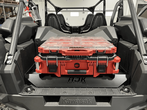 AJK Offroad Kawasaki KRX Packout Mount – Subwoofer Compatible - Dunes 2 Dezert SXS