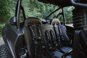 KRX 4 Rear Bench Seat w/ Harnesses (2023–2025) - Dunes 2 Dezert SXS
