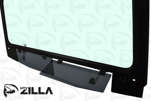 Full glass windshield with vent and wiper for Kawasaki KRX 1000, 2020–2025, by UTVZILLA – for stock cage fitment only