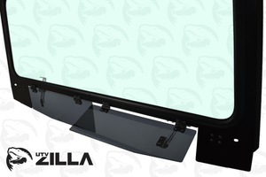 Full glass windshield with vent and wiper for Kawasaki KRX 1000, 2020–2025, by UTVZILLA – for stock cage fitment only