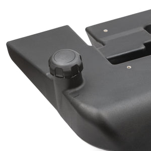 Kelch locking gas cap and billet fuel fill adapter for Teryx H2 auxiliary tank