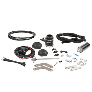 Teryx H2 auxiliary fuel tank kit with transfer pump, wiring harness, fittings, and hardware