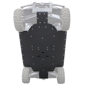 Kawasaki Mule Pro UHMW Skid Plate with Rock Sliders - Dunes 2 Dezert SXS