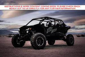 Kawasaki® Teryx H2 FRONT SPEAKER ADAPTERS | UTVS-H2-FSA - Dunes 2 Dezert SXS