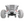 Kawasaki Teryx KRX 1000 UHMW Skid Plate with Rock - Dunes 2 Dezert SXS