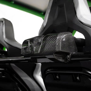 Kawasaki H2 Carbon Fiber Seat Belt Covers | RPM - Dunes 2 Dezert SXS