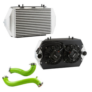 RPM Kawasaki H2 Stage 3 XL Intercooler Kit | Dual Fan Cooling - Dunes 2 Dezert SXS