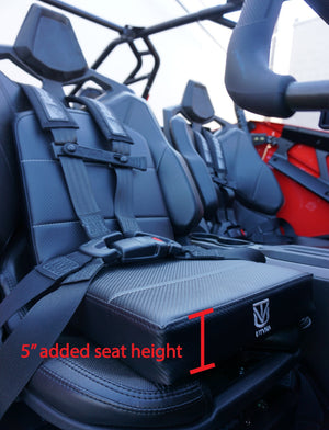 UTV Kid Booster Cushion – Adds 5” Seat Height - Dunes 2 Dezert SXS