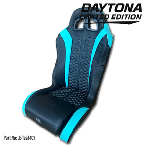 Limited Edition Daytona 101 teal suspension seat angle