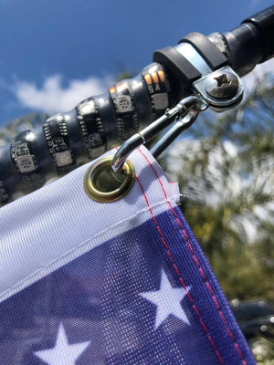 LED WHIP FLAG MOUNTS - TWO PAIRS - Dunes 2 Dezert SXS