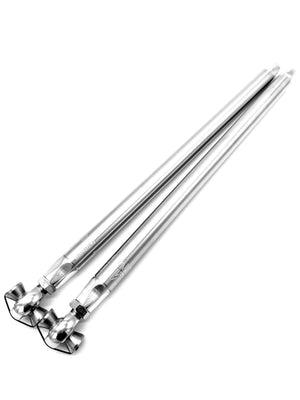 LM UTV Can-Am Maverick X3 Tie Rods OEM Inner detail showing the heim end and stainless hardware