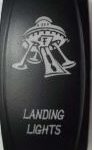 D2D LED Rocker Switch – Laser Etched, Waterproof - Dunes 2 Dezert SXS