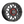KS135 GRENADE 15X6 4X137 S-BLK 38MM