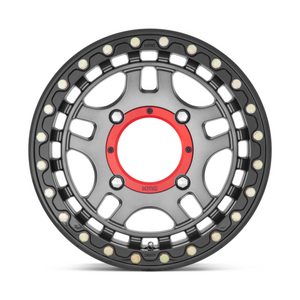 KS240 BL 15X7 4X137 G-MTL BLK-RING 38MM