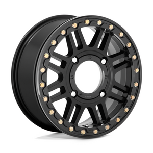 KS250 BL 15X6 4X156 S-BLK BLK-RING 38MM