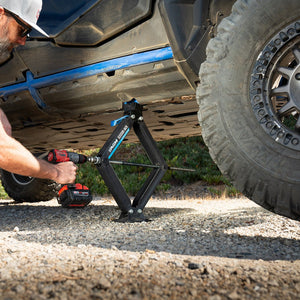 The Scissor Jack | 2000 lb UTV Jack with VersaLift Head - Dunes 2 Dezert SXS