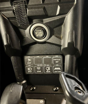 SFM SwitchPros Lower Plate – Can-Am X3 Factory Fit Mount - Dunes 2 Dezert SXS