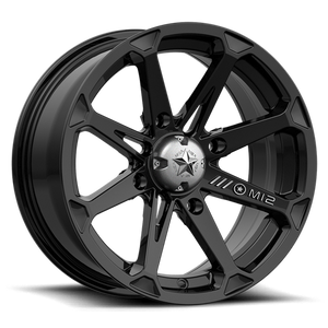 DIESEL UTV 18X7 4X137 GLOSS BLACK 10MM