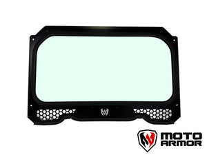 Moto Armor full glass windshield with vents and aluminum frame for Polaris RZR 900, 1000, and Turbo models, includes manual wiper.

Keywords
RZR 900 windshield, RZR 1000 windshield, Turbo RZR glass windshield, Moto Armor windshield, RZR windshield with vents, Polaris RZR glass windshield

Long-Tail Keywords
Moto Armor full glass windshield for RZR 1000 with vents, Polaris RZR Turbo windshield with manual wiper, RZR 900 S glass windshield upgrade, UTV windshield with aluminum frame for Polaris, vented front 