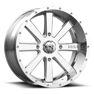 FLASH UTV 24X7 4X156 CHROME 00MM
