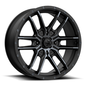FANG UTV 15X7 4X137 S-BLK TTCC 10MM