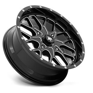 PORTAL UTV 15X7 4X156 115 G-BLK-MILL +10
