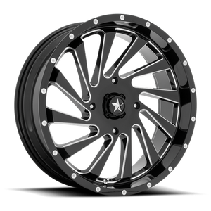 BLADE UTV 20X7 4X110 86 G-BLK-MILL +0