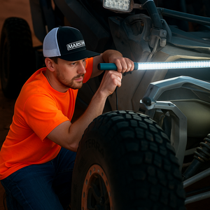 16FT Work Light Extension Lead | Marshin Whips - Dunes 2 Dezert SXS
