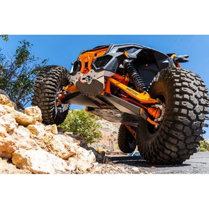 Installed HCR front A-arms on a Can-Am Maverick X3