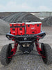 Can-Am Maverick R Large Packout Mount | Dual Box Capacity - Dunes 2 Dezert SXS
