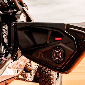 Can-Am Maverick R 6.5" Lower Door Speaker Pods | SSV Works
