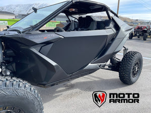 Maverick R 2 Seat Aluminum Doors – Moto Armor - Dunes 2 Dezert SXS