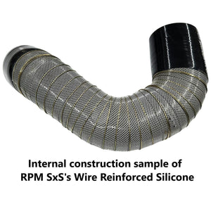 Wire-reinforced internal construction of the RPM Maverick R intake tube
