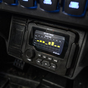 MB Quart 800W Audio System for Polaris RZR – 4 Speakers - Dunes 2 Dezert SXS