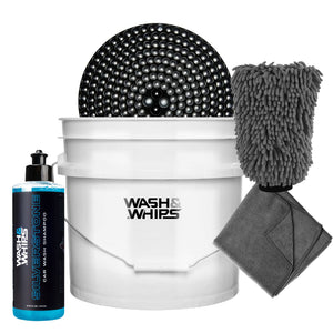 WASH & WHIPS Car Wash Kit – 3 Gallon Bucket (5pc) - Dunes 2 Dezert SXS