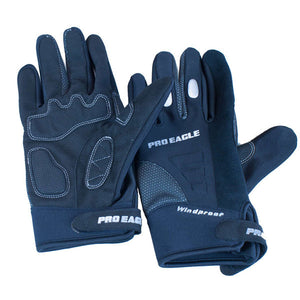Pro Eagle windproof gloves with reflective details for cold-weather work