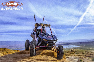 HCR Polaris RZR RS1 MTS Suspension Kit installed suspension detail