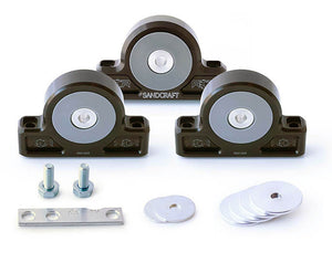 Motor Mount Kit for Polaris RZR XP 1000 with Kevlar-infused bushings to reduce vibration and protect transmission and driveline