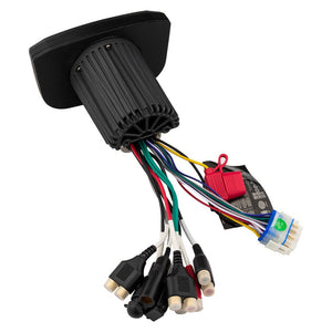 Marine and Powersports Headunit 3" LCD screen , 2 Zones, 4 volts Output, BT, RDS 4X50 Watts - Dunes 2 Dezert SXS