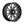 THUNDERLIPS UTV 24X7 5X4.5 +0 G-BLK MCH