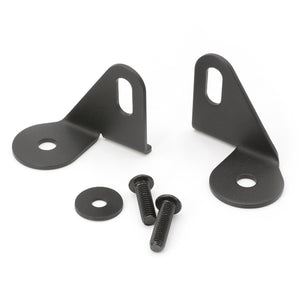 Rugged Radios Jeep Wrangler and Gladiator antenna mount in powder coated steel with stainless hardware