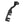 Rugged Radios Ford Ranger driver side A-pillar antenna mount in black powder coated high strength steel