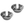 Polaris RZR Pro R/Turbo R/Pro S Billet Front Spring Perch Collars - Set of 2 - Dunes 2 Dezert SXS