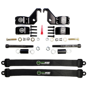 MTS Offroad RZR Pro R rear limit strap kit with durable straps and mounting hardware for off-road suspension control
