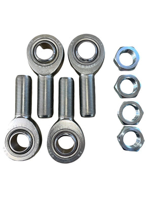 RZR Turbo R Geiser chromoly radius rods spherical bearing detail