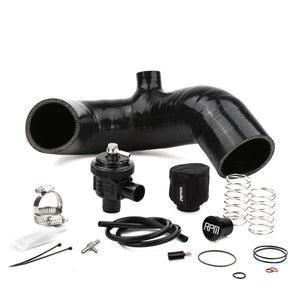 RPM 2024+ Maverick R BOV Kit with 5-ply wire-reinforced silicone and V2 aluminum valve for better turbo response and high boost durability.