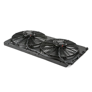 RPM Maverick R dual brushless intercooler fans in shroud