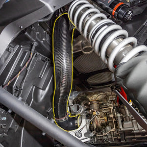 RPM carbon intake installed on a Can-Am Maverick R