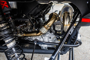 Treal Performance | 2024-2026 Can-Am Maverick R "The Patriot" Exhaust System - Dunes 2 Dezert SXS