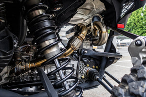 Treal Performance | 2024-2026 Can-Am Maverick R "The Patriot" Exhaust System - Dunes 2 Dezert SXS
